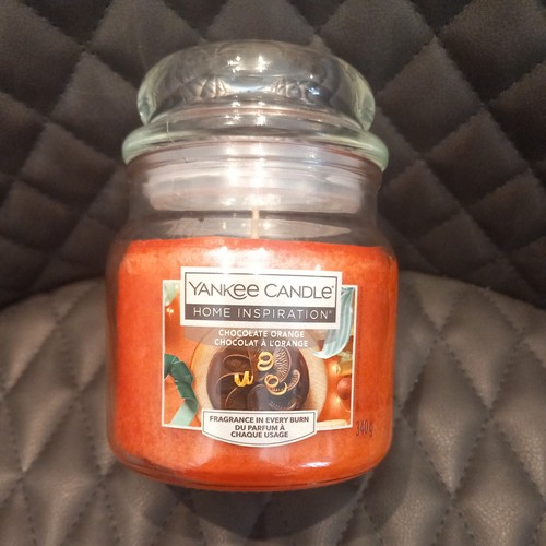 Yankee candle chocolate - chocolate, orange