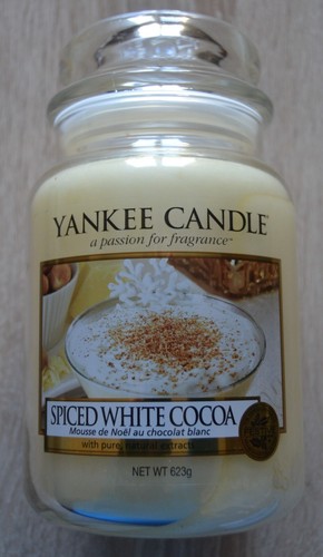 Yankee candle spiced white - yankee,