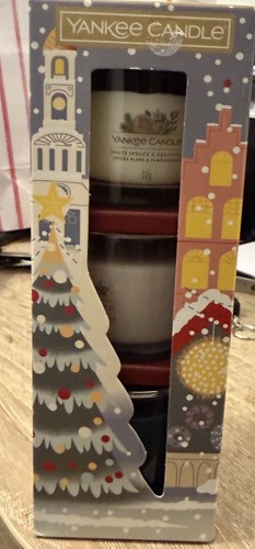 Yankee candle three - candle, christmas
