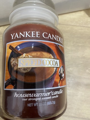 Yankee candle spiced cocoa - candle,