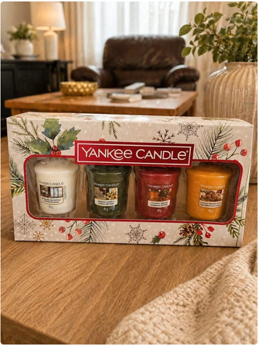 Yankee candle christmas gift - candle,