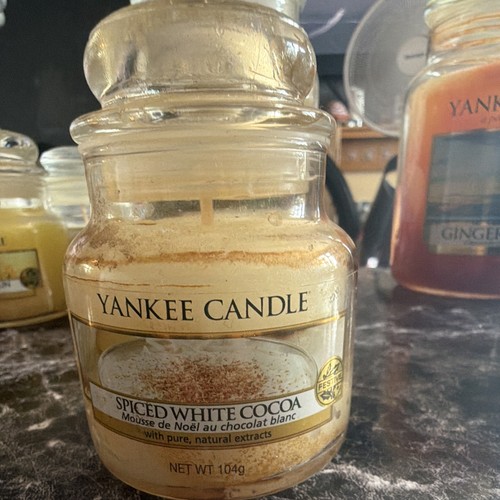 Yankee candle spiced - spiced, white